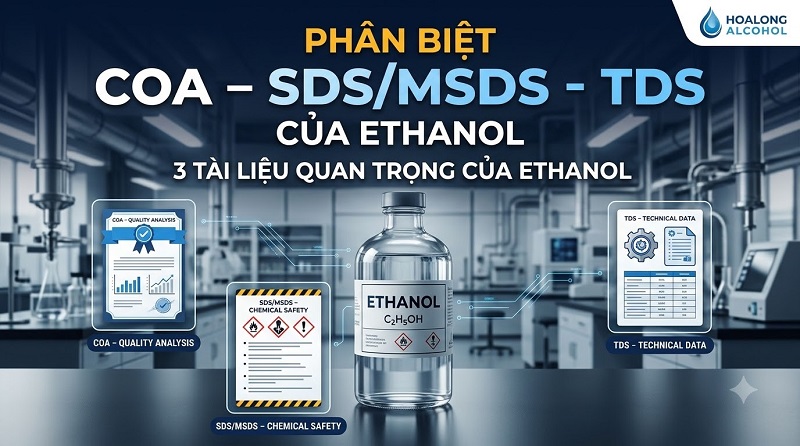 COA Ethanol Là Gì? Ý Nghĩa, Nội Dung Và Cách Kiểm Tra Chứng Nhận Chất Lượng
